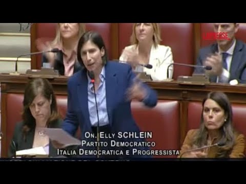 Schlein a Meloni: «Non riuscite a dire a Trump e Netanyahu che devono fermarsi»