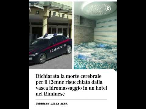 Dichiarata la morte cerebrale per il 12enne risucchiato dalla vasca idromassaggio in hotel #shorts