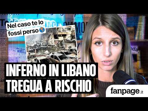 Gli attacchi israeliani in Libano rischiano di far saltare la tregua tra USA e Iran