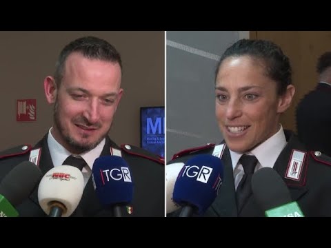 Appuntato scelto Paris e maresciallo Brignone, i due carabinieri olimpionici protagonisti a Bolzano