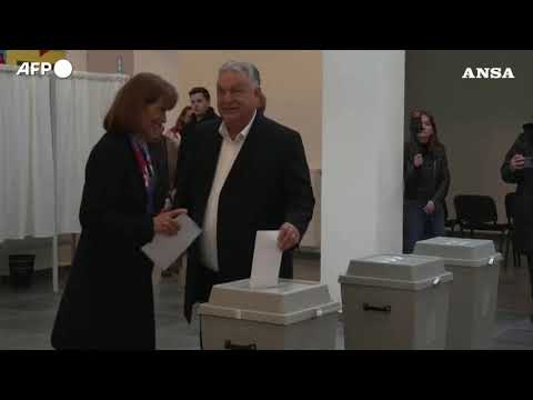 Elezioni in Ungheria, Orba’n e Magyar votano a Budapest