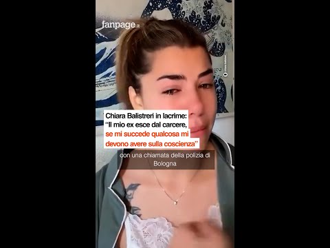 Chiara Balistreri: “Il mio ex esce dal carcere, se succede qualcosa mi devono avere sulla coscienza”