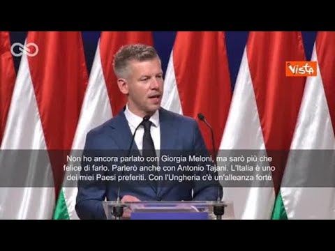 Magyar: Sarò felice di incontrare Meloni, sta facendo ottimo lavoro. Con Italia alleanza forte