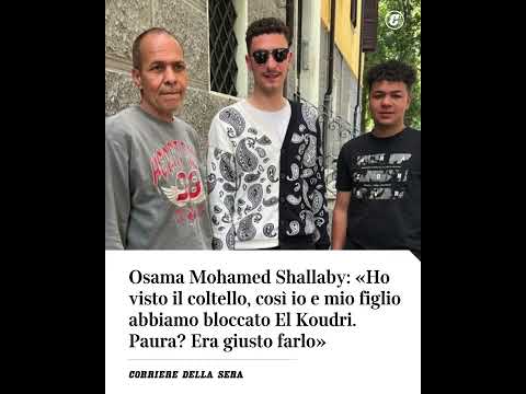 Osama Mohamed Shallaby: “Così io e mio figlio abbiamo bloccato El Koudri. Paura? Era giusto farlo”