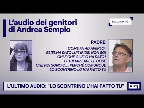 L’audio dei genitori di Sempio, il papà alla moglie: «Lo scontrino lo hai fatto tu»