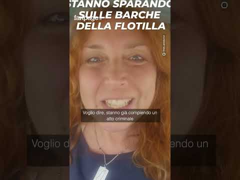 Global Sumud Flotilla: “Spari di Israele su sei barche, una è italiana”