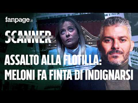 Assalto alla Flotilla: Meloni fa finta di indignarsi. 29 italiani rapiti da Israele