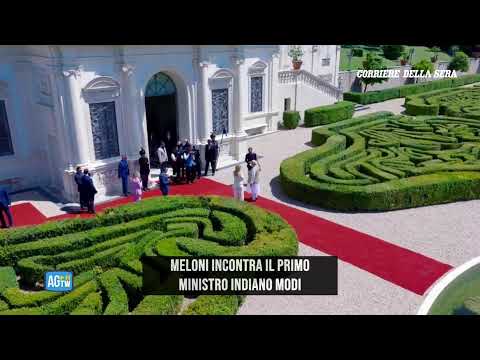 Meloni incontra Modi