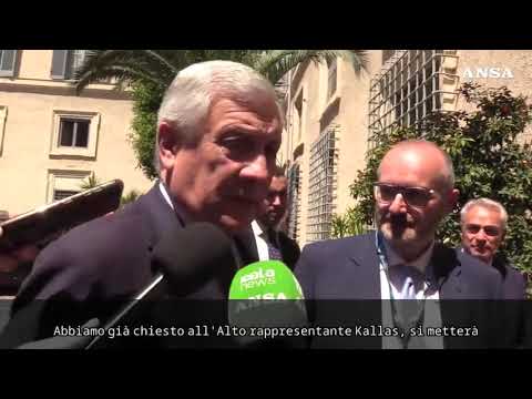 Tajani: “Chiesto sanzioni a Ben-Gvir come Unione europea”