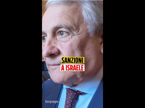 Tajani chiede sanzioni per Ben Gvir