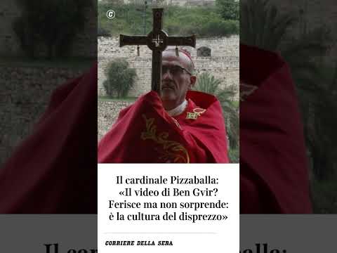 Il cardinale Pizzaballa: “Il video di Ben Gvir ferisce ma non sorprende: è la cultura del disprezzo”