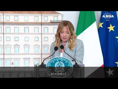 Meloni: “La crisi energetica legittima la flessibilita’ come per la difesa”
