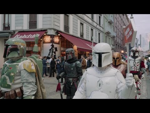 Star Wars: per l’anteprima italiana del nuovo film i mandaloriani invadono Milano