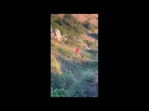 Salento, precipita sulla scogliera di Porto Selvaggio