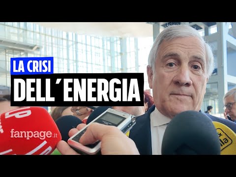 Crisi energia, Tajani: “Non mi aspetto mesi di sacrifici, guardare anche bicchiere mezzo pieno”