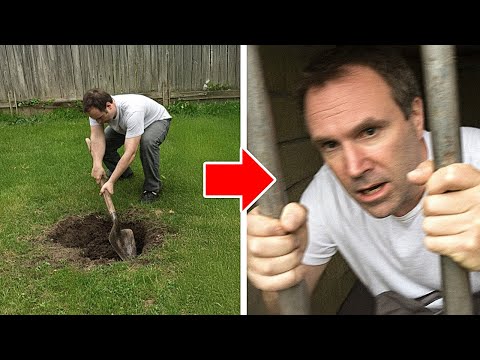 Scavare nel proprio giardino negli Stati Uniti può essere molto pericoloso