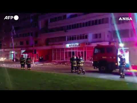 In Romania un edificio e’ stato colpito da un drone russo