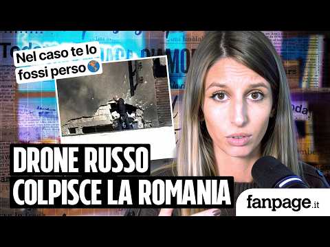 Un drone russo ha colpito un edificio in Romania: cosa farà la Nato