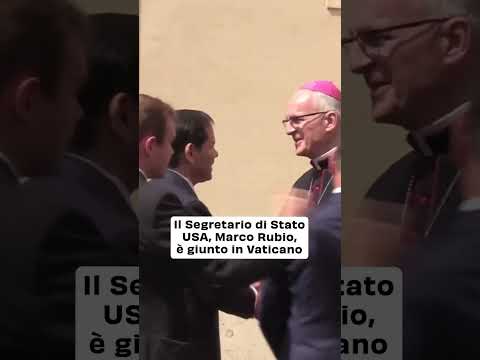 Concluso l’incontro tra Papa Francesco e Marco Rubio, atteso colloquio con il cardinale Parolin