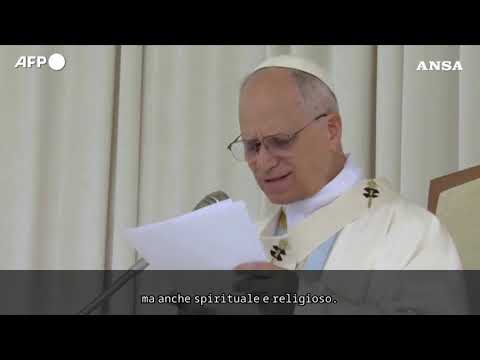 Il Papa contro le guerre: “Non rassegniamoci alle immagini di morte”