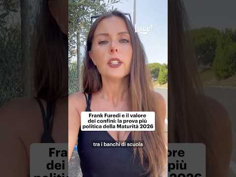 Frank Furedi e il valore dei confini: la prova più politica della Maturità 2026