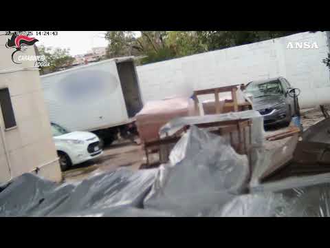 Ricettazione e riciclaggio di pezzi di auto rubate, otto arresti nel Foggiano