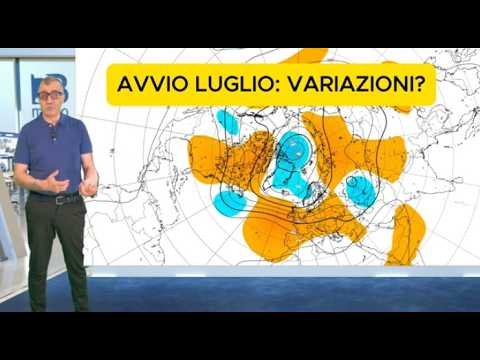 METEO. CALDO, SEGNALI DI CAMBIAMENTO AD INIZIO LUGLIO? TENDENZA