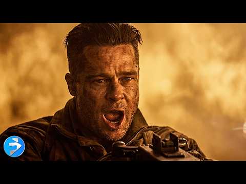 Brad Pitt contro 300 soldati tedeschi | Fury | Clip in Italiano