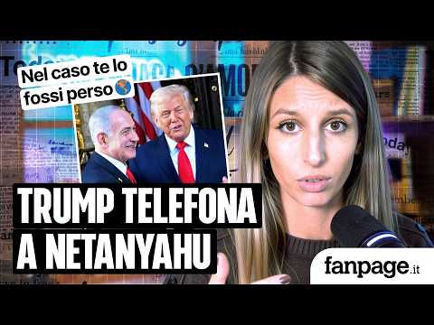 “Pazzo odiato da tutti”: cosa è successo nella telefonata tra Trump e Netanyahu