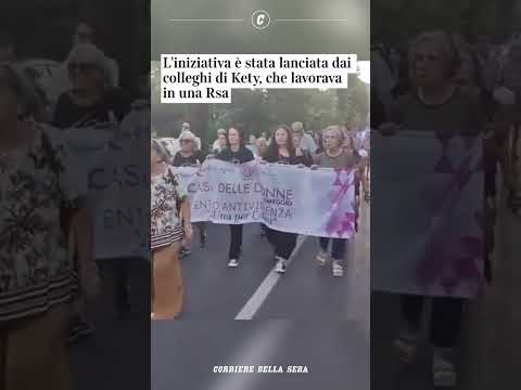Camaiore, la fiaccolata per Mirko Moriconi e Kety Andreoni