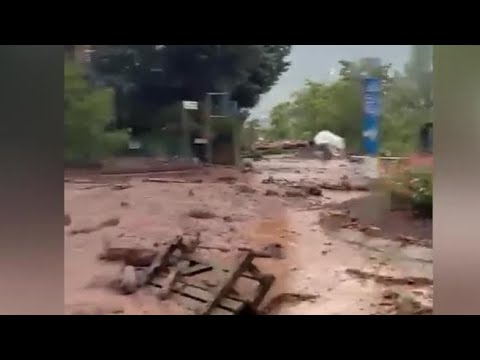 Violenti temporali in Alto Adige: colate di fango, feriti ed evacuati a Merano