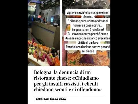 Bologna, la denuncia di un ristorante cinese: “Chiudiamo per insulti razzisti”