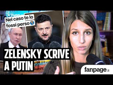 Cosa c’è scritto nella lettera che Zelensky ha mandato a Putin per finire la guerra in Ucraina
