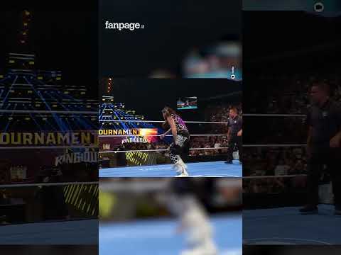 Dominik Mysterio dà spettacolo a Bologna con la mossa del padre, la 619 di Rey Mysterio