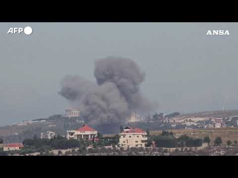 Libano, continuano gli attacchi israeliani nel sud del Paese
