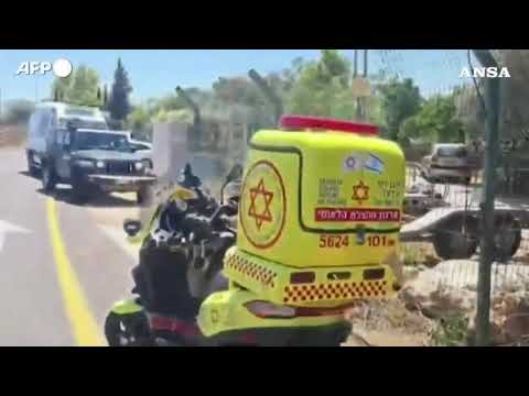 Sparatorie in Israele, i soccorritori arrivano sui luoghi degli attacchi