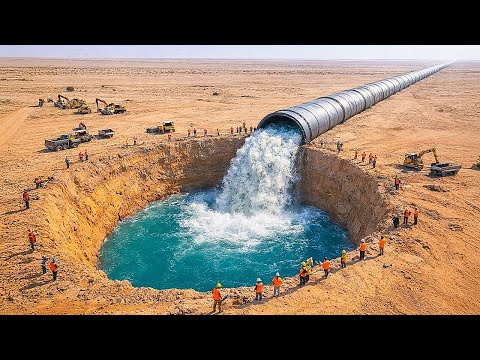 L’Arabia Saudita sta costruendo un’imponente rete idrica sotterranea