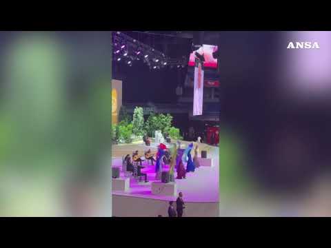 Il flamenco incanta il Papa all’Arena Movistar di Madrid