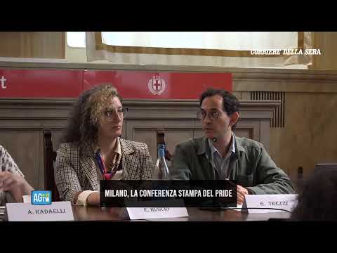 Pride, la conferenza stampa a Milano