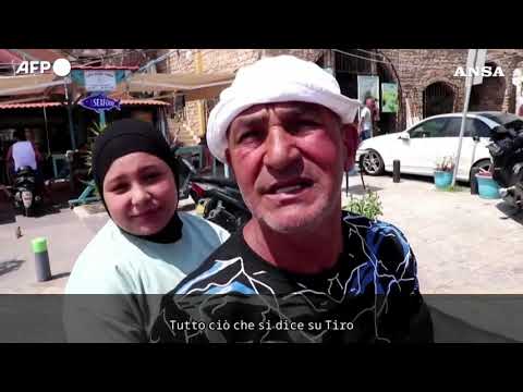 Libano, fuga degli abitanti di Tiro dopo l’ordine di evacuazione israeliano