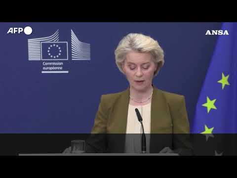 Von der Leyen presenta nuove sanzioni, ‘la nostra costanza sta pagando’