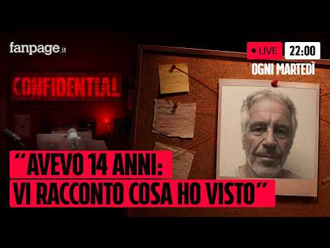 “Viol3nt4ta da Epstein a 14 anni”, parla la prima vittima del miliardario USA – CONFIDENTIAL #37