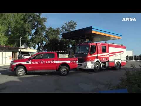 Quattro corpi carbonizzati nel Cosentino, i rilievi sul posto