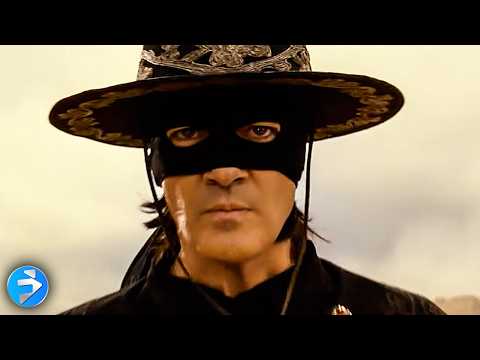 L’ingresso spettacolare di Zorro ferma i banditi e salva l’elezione | La Leggenda di Zorro