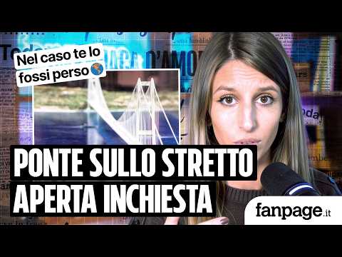 Cosa c’è nell’indagine per corruzione sul Ponte sullo Stretto
