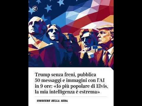 Trump senza freni: “Io più popolare di Elvis, la mia intelligenza è estrema”