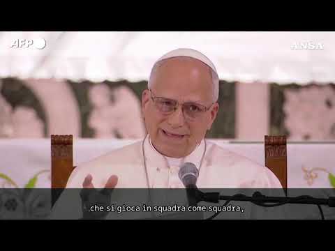 Papa: “La vita si gioca in squadra, non è una corsa solitaria”