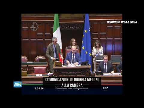Meloni in Parlamento: le comunicazioni in vista del Consiglio europeo