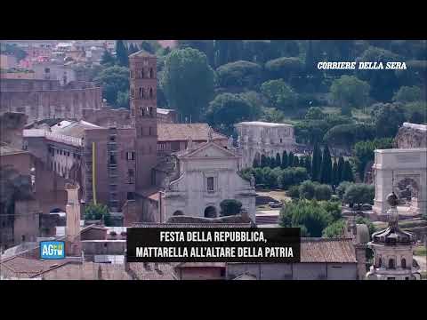 2 giugno, Mattarella all’altare della Patria