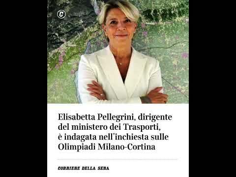 Elisabetta Pellegrini, dirigente del ministero dei Trasporti, indagata nell’inchiesta sulle…